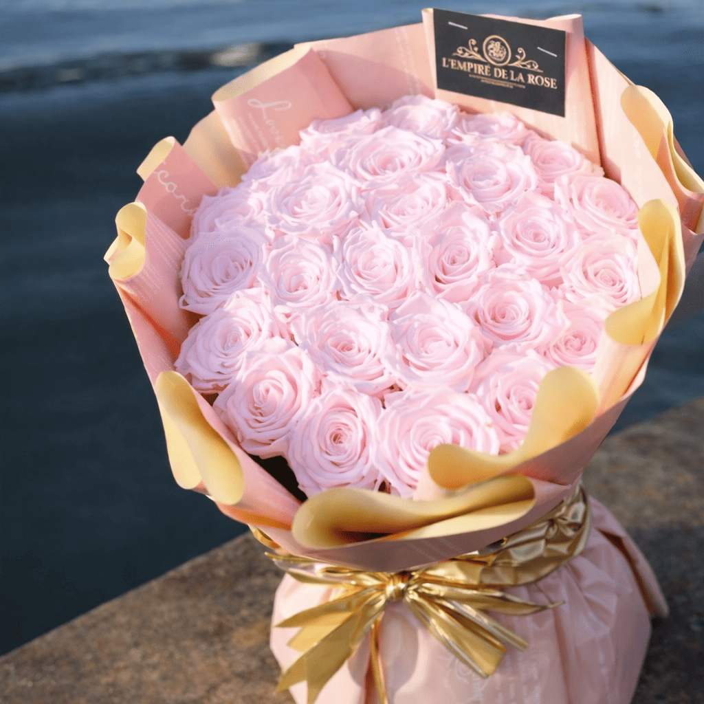Bouquet éternel Signature Blush