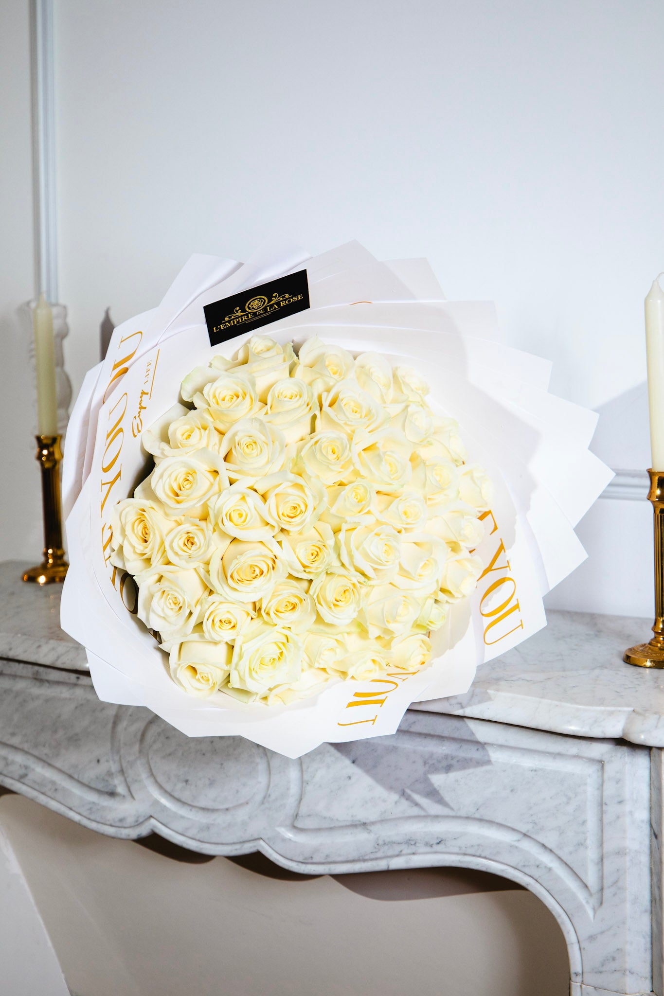 Bouquet Roses blanches