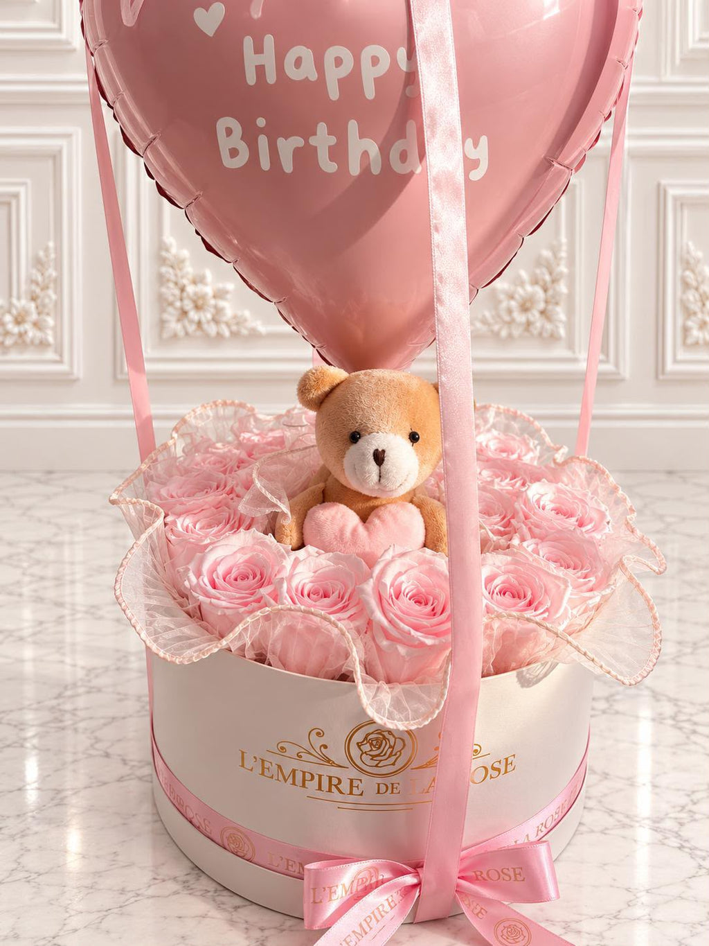 Box Happy Birthday Rose