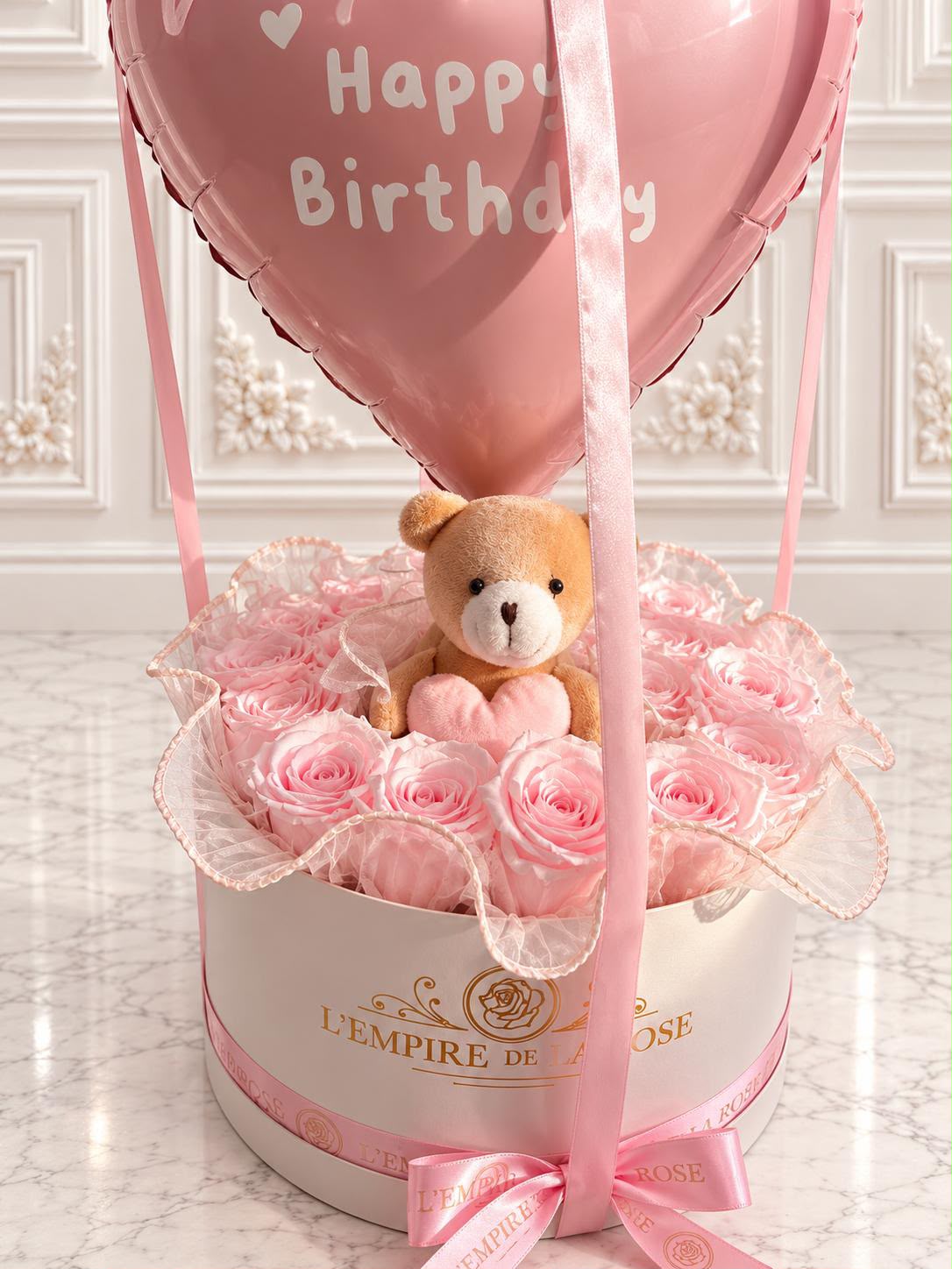Box Happy Birthday Rose