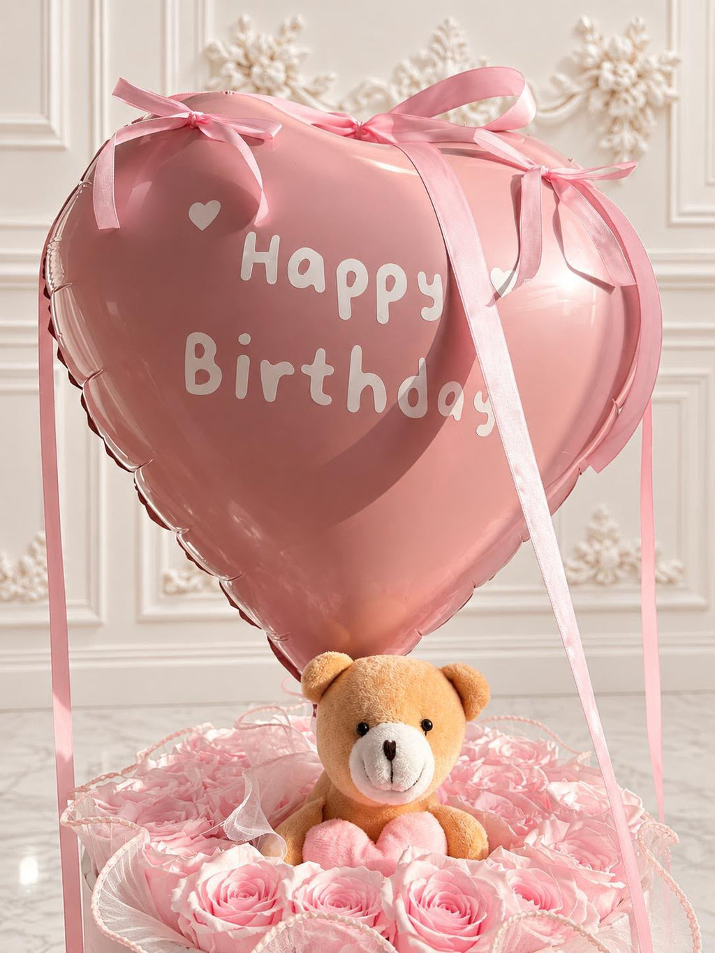 Box Happy Birthday Rose