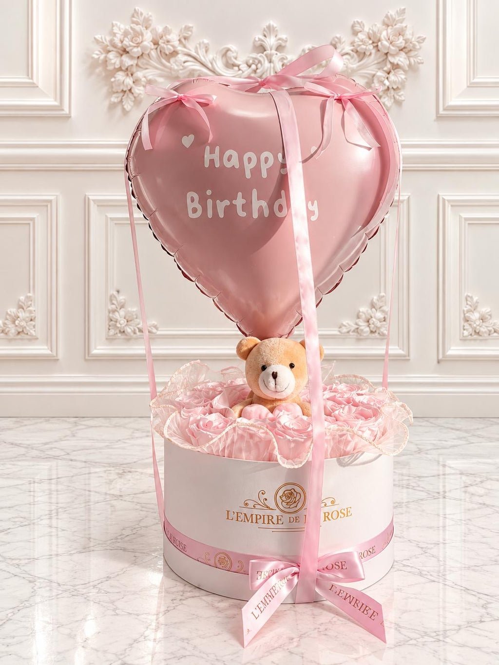 Box Happy Birthday Rose