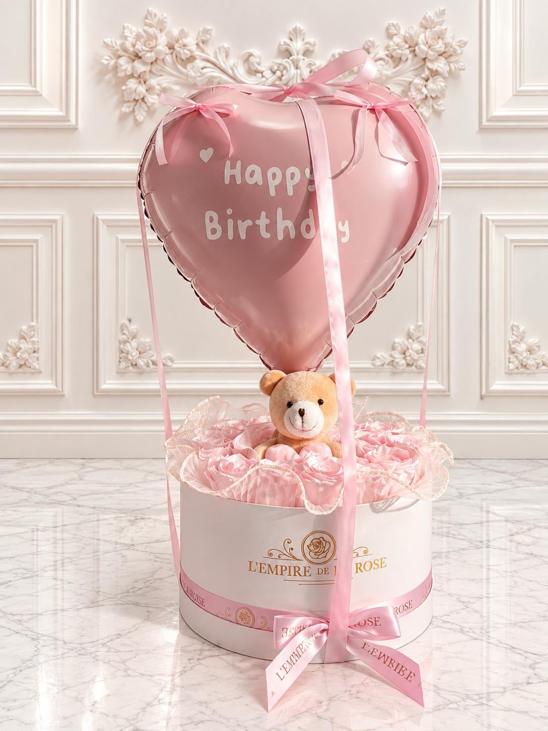 Box Happy Birthday Rose