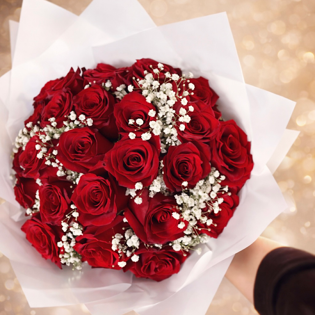 Bouquet romance - Fleurs Fraiches